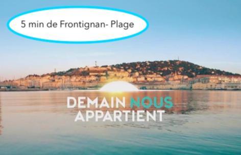 La Perle Bleue, 100 M De La Plage, Parking, Wifi فرونتينيان المظهر الخارجي الصورة